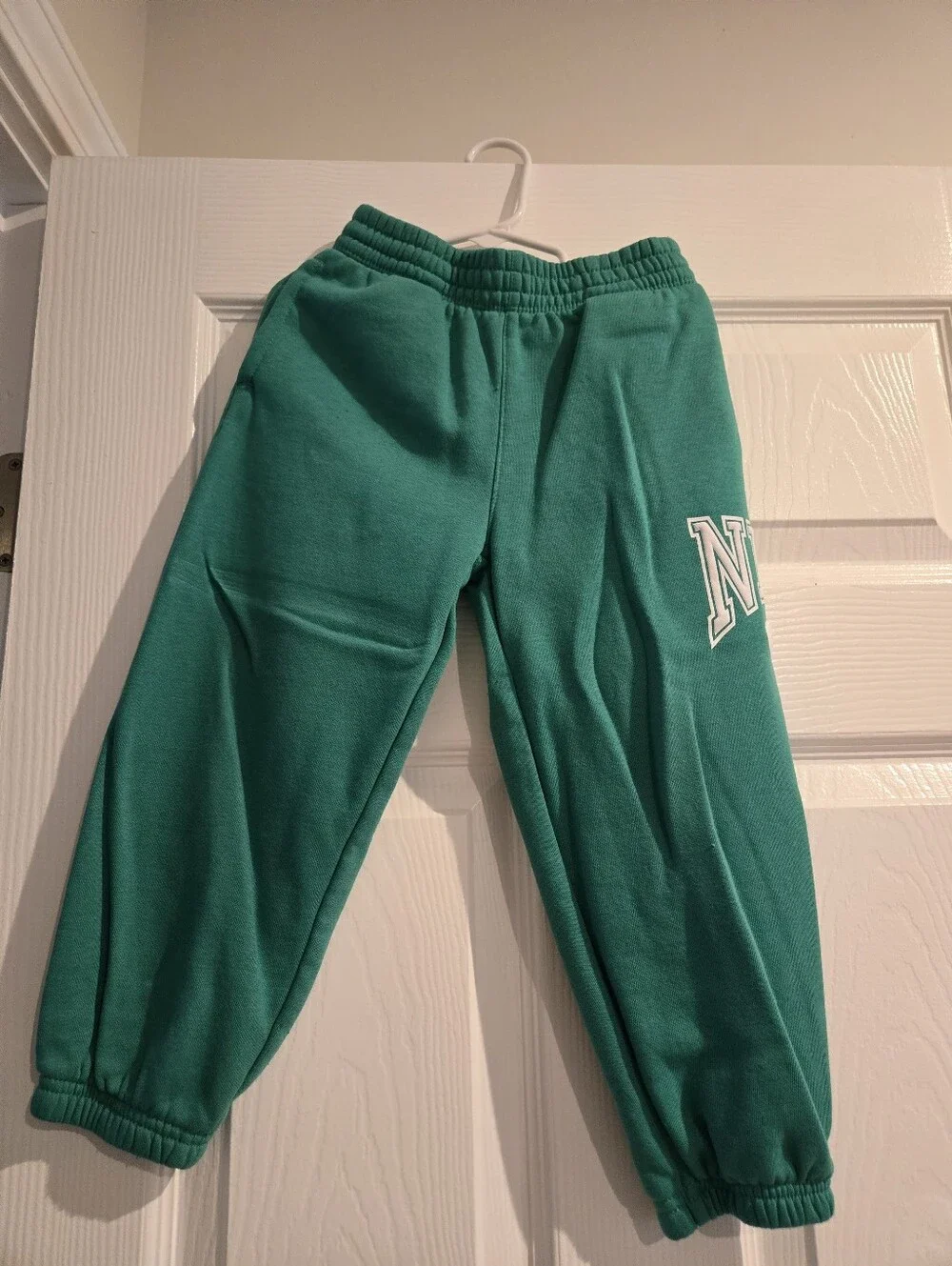 Nike Kids Teal Pullover Hoodie with White Logo Set